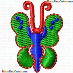 Butterfly 39 Embroidery Design