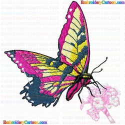 Butterfly 406 Embroidery Design