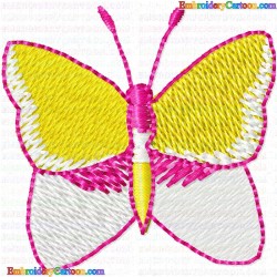 Butterfly 407 Embroidery Design