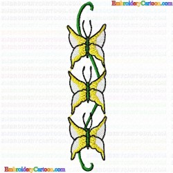 Butterfly 408 Embroidery Design