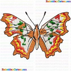 Butterfly 432 Embroidery Design