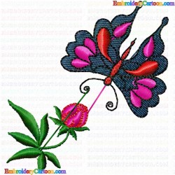 Butterfly 43 Embroidery Design