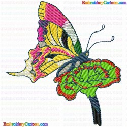 Butterfly 446 Embroidery Design