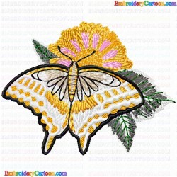 Butterfly 478 Embroidery Design