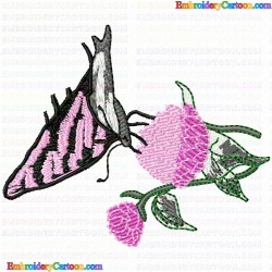 Butterfly 484 Embroidery Design