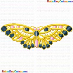 Butterfly 486 Embroidery Design