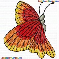 Butterfly 48 Embroidery Design