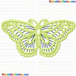 Butterfly 497 Embroidery Design