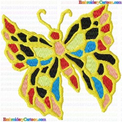 Butterfly 503 Embroidery Design