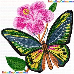 Butterfly 506 Embroidery Design