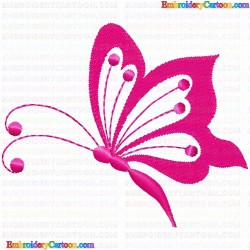 Butterfly 521 Embroidery Design