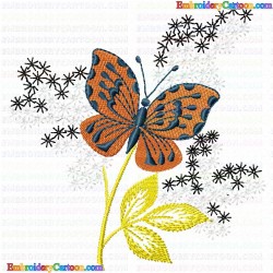 Butterfly 524 Embroidery Design