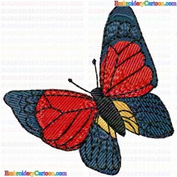 Butterfly 528 Embroidery Design