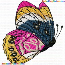 Butterfly 529 Embroidery Design