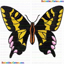 Butterfly 532 Embroidery Design