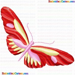 Butterfly 535 Embroidery Design