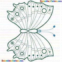 Butterfly 537 Embroidery Design