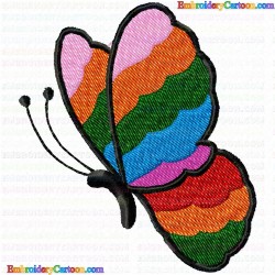 Butterfly 538 Embroidery Design