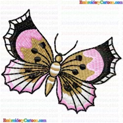 Butterfly 544 Embroidery Design