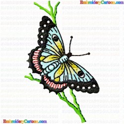 Butterfly 545 Embroidery Design