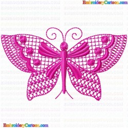 Butterfly 548 Embroidery Design