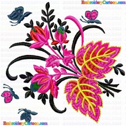 Butterfly 55 Embroidery Design