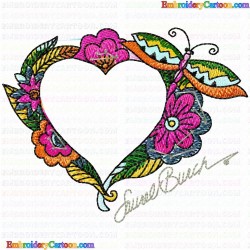 Butterfly 5 Embroidery Design