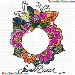 Butterfly 6 Embroidery Design