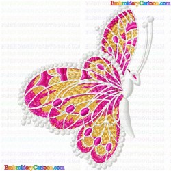 Butterfly 71 Embroidery Design