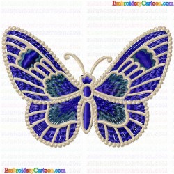 Butterfly 73 Embroidery Design