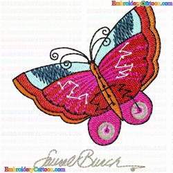 Butterfly 79 Embroidery Design