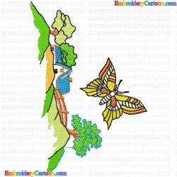 Butterfly 84 Embroidery Design