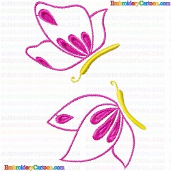 Butterfly 87 Embroidery Design