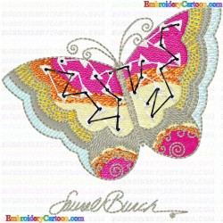 Butterfly 8 Embroidery Design