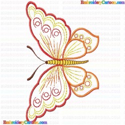 Butterfly 93 Embroidery Design