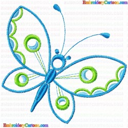 Butterfly 95 Embroidery Design