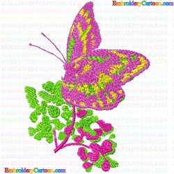 Butterfly 98 Embroidery Design