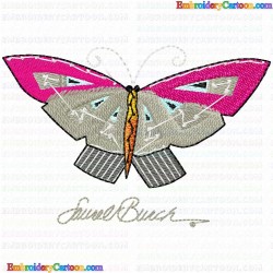 Butterfly 9 Embroidery Design