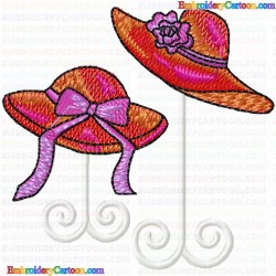 Cap 22 Embroidery Design