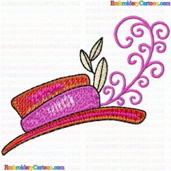 Cap 26 Embroidery Design