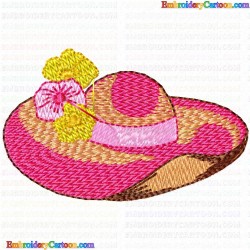 Cap 45 Embroidery Design