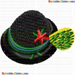 Cap 5 Embroidery Design