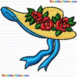 Cap 65 Embroidery Design