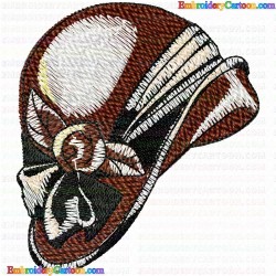 Cap 75 Embroidery Design