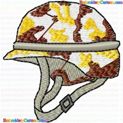 Cap 9 Embroidery Design