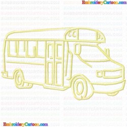 Car Silhouette 10 Embroidery Design