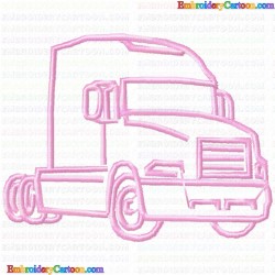 Car Silhouette 17 Embroidery Design