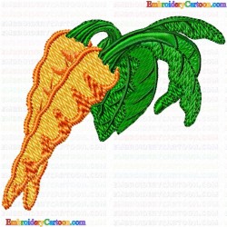 Carrot 12 Embroidery Design