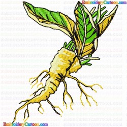 Carrot 18 Embroidery Design