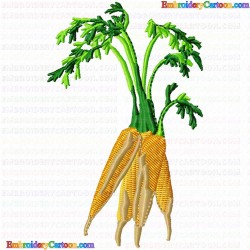 Carrot 19 Embroidery Design